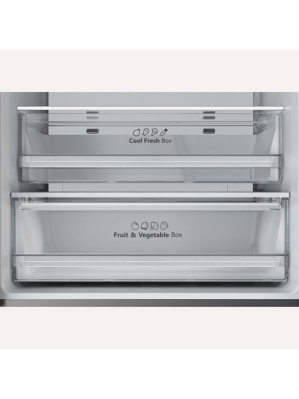 Hisense RF632N4BCE, 70cm Wide French Door, American Fridge Freezer - Stainless Steel - Image 4